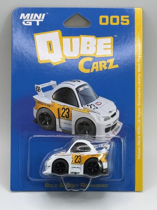 Nissan Silvia S15 LB-Super Silhouette Presentation , white/yellow