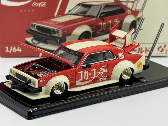 Nissan Skyline C210 Kaido Racer , Coca-Cola Japan , red/white