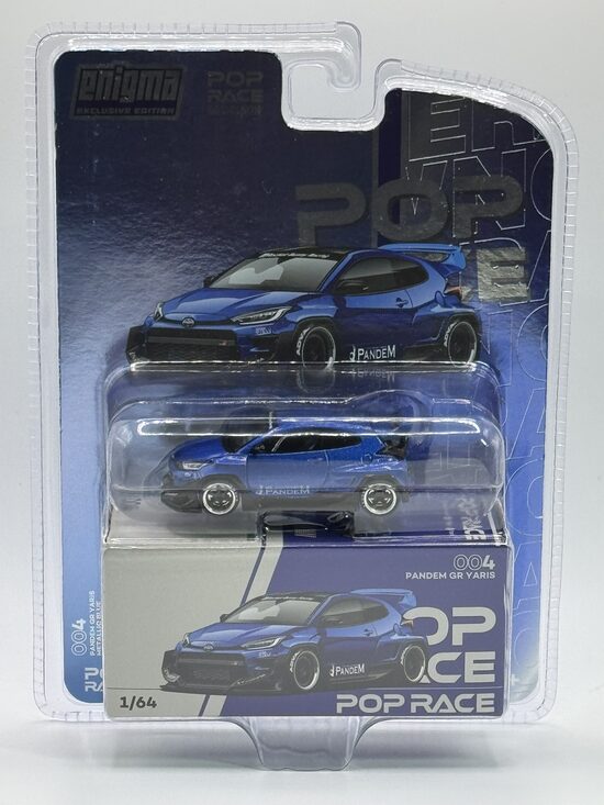 Pandem GR Yaris , metallic blue