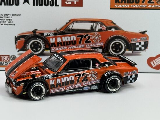 Kaido House Nissan Skyline 2000 GT-R (kpgc10) Kaido Racing , red/black/white