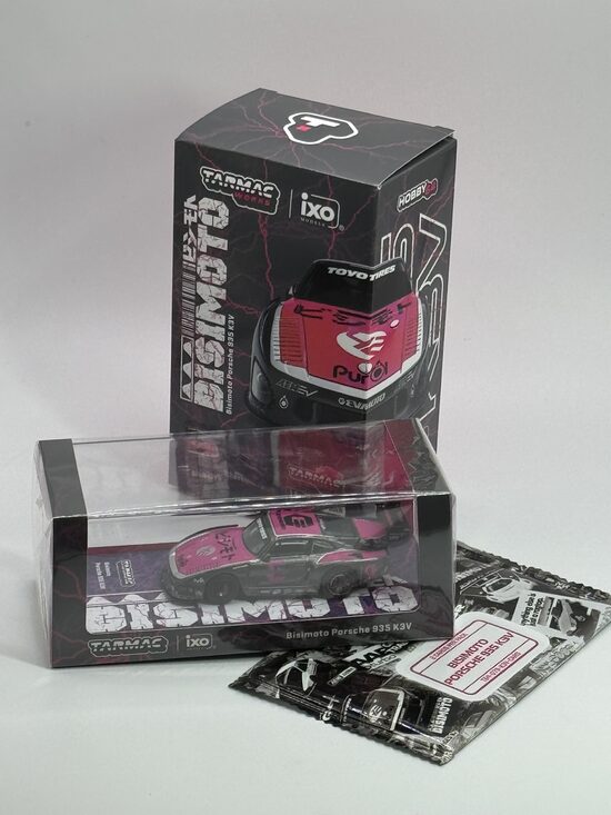 Bisimoto Porsche 935 K3V , 1 pack cart , grey/pink