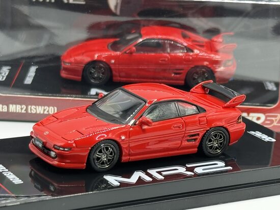 Toyota MR2 (SW20) , red