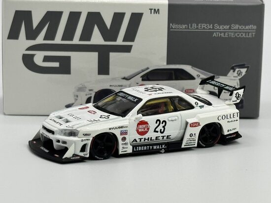 Nissan GT-R (R34) Super Silhouette Athlete/Collet , white