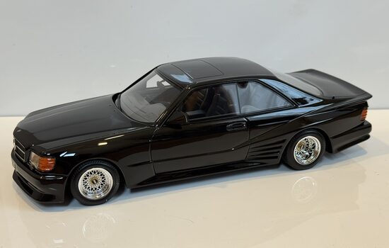 1/18 Otto Mercedes Benz Koenig Special 560 SEC , black