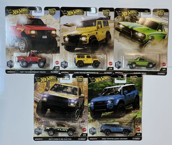 Hot Wheels Off Road set