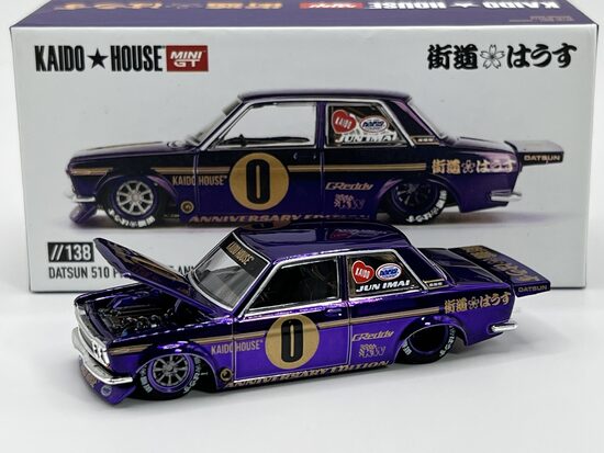 Kaido House Datsun 510 Pro Street Anniversary Edition , purple