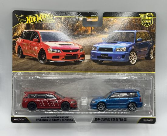 2005 Mitsubishi Lancer Evolution IX Wagon / 2004 Subaru Forester STI
