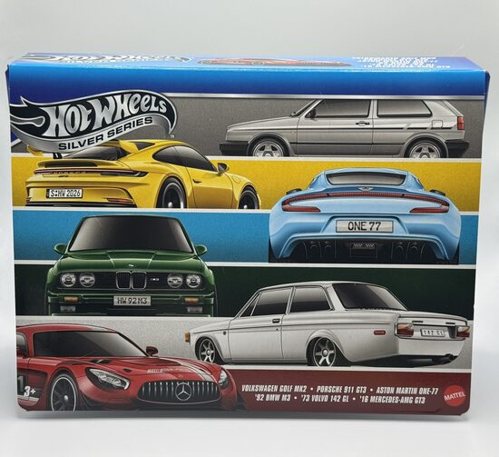 Hot Wheels Silver Series set