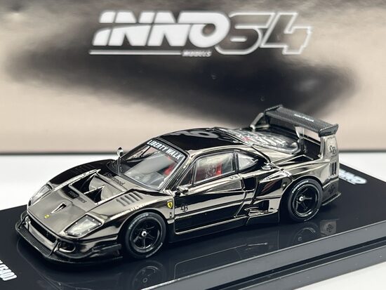 LBWK Ferrari F40 Chrome Black