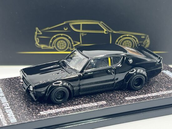 LBWK Nissan Skyline 2000 GT-R ( KPGC110 ) , black