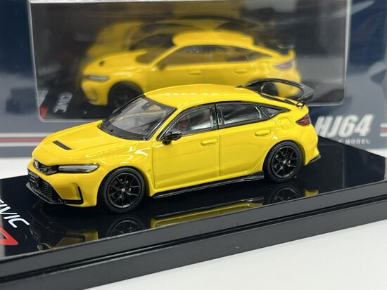 1/64 Honda Civic Tupe R , yellow