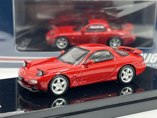 1/64 Efini RX-7 (FD3S) Type RS , vintage red