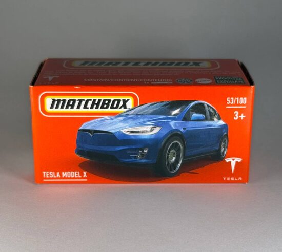 Tesla Model X , Blue