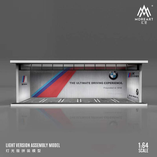 1/64 Parking Garage "BMW with light"