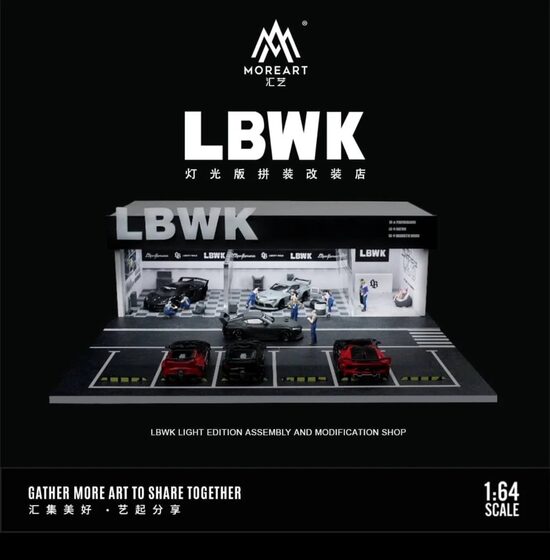 1/64 Diorama "LBWK with light"