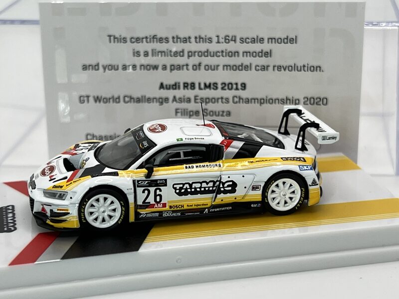 1/64 2019 Audi R8 LMS , Filipe Souze #26