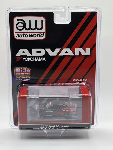 1/64 2017 Ford Mustang , Advan , Mijo Exclusives 1 of 3600