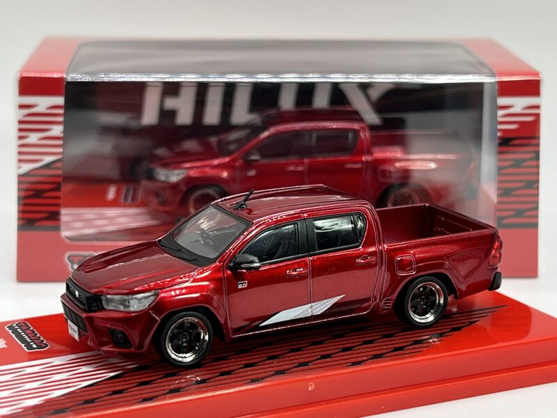 1/64 Toyota Hilux , red