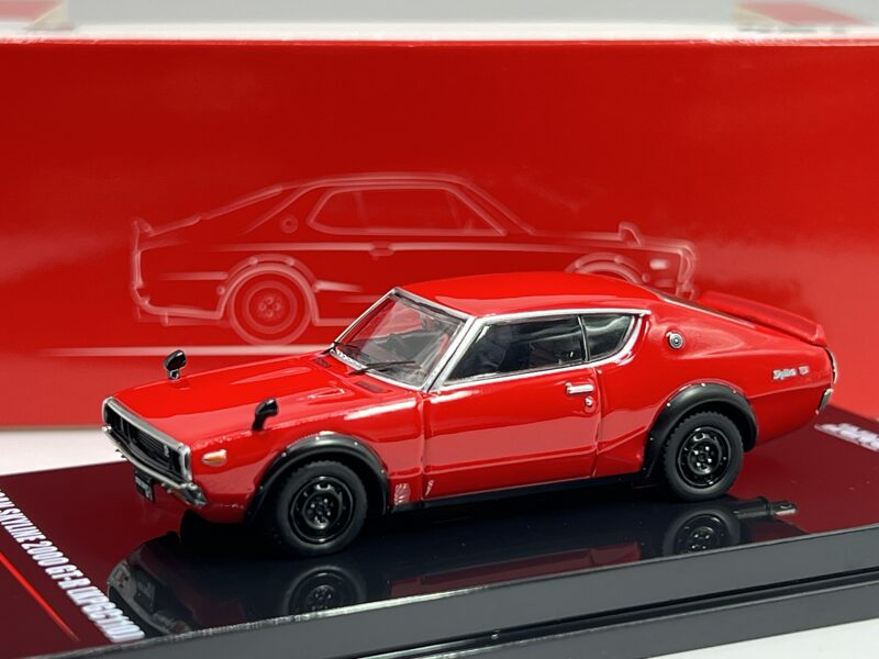 1/64 Nissan Skyline 2000 GT-R  ( KPGC 110 ) , red