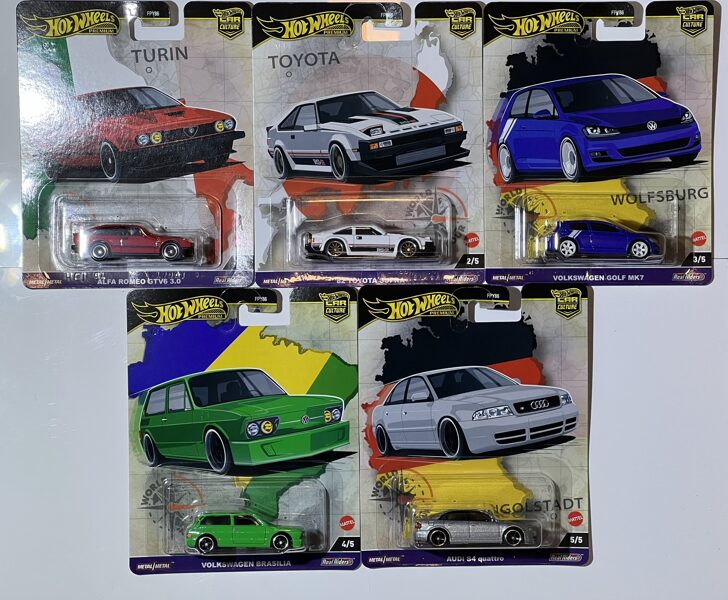 Hot Wheels World Tour car culture set