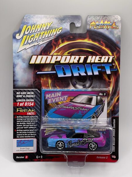 1/64 1990 Nissan 240SX Custom , cyan/purple