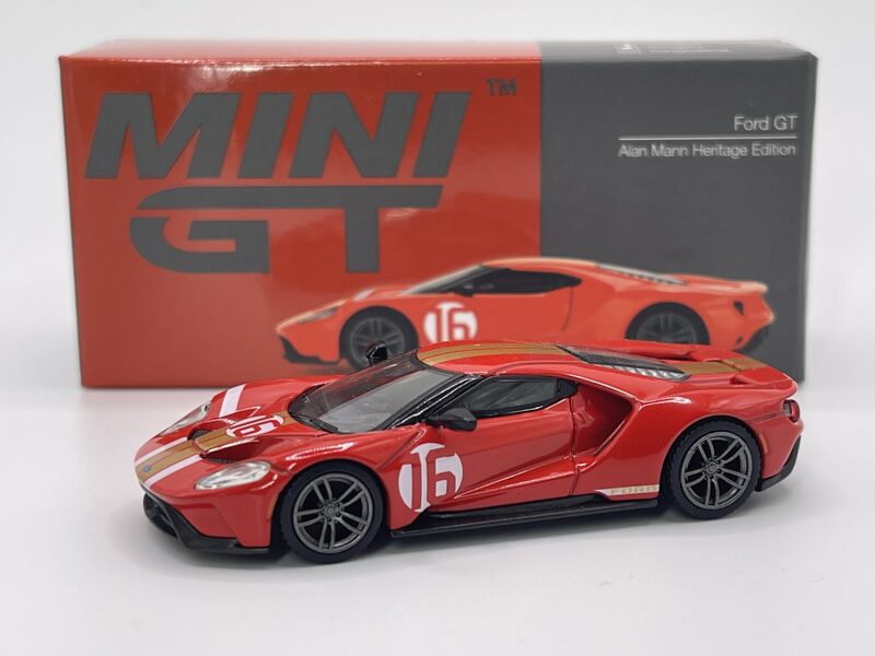1/64 Ford GT Alan Mann #16 , Heritage Edition , red/white/gold