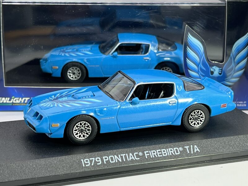 1/43 Greenlight 1979 Pontiac Firebird Trans AM hardtop , atlantis blue