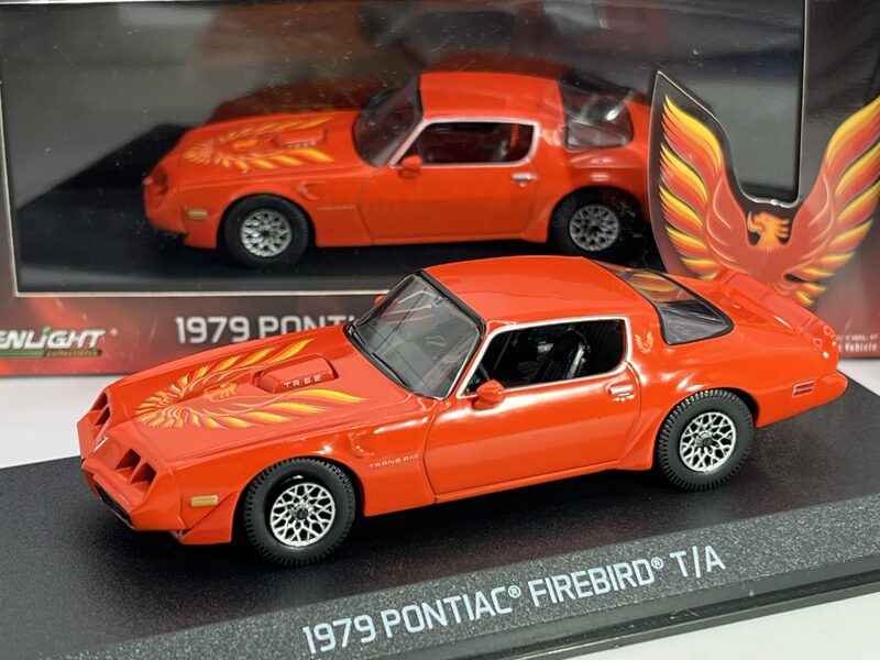 1/43 Greenlight 1979 Pontiac Firebird Trans AM hardtop , mayan red
