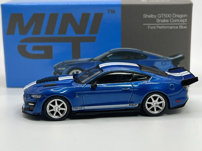 1/64 Ford Shelby GT500 Dragon Snake , preformance blue