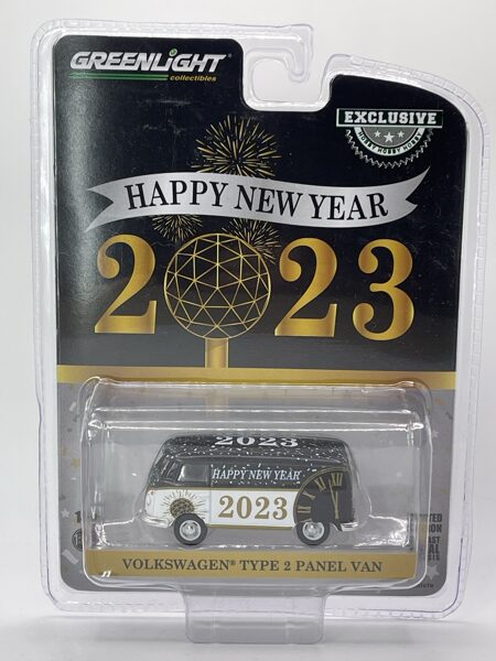 Volkswagen Type 2 Panel Van , Happy new year2023