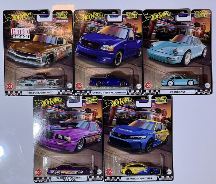 Boulevard Series ( 101-105 ) set