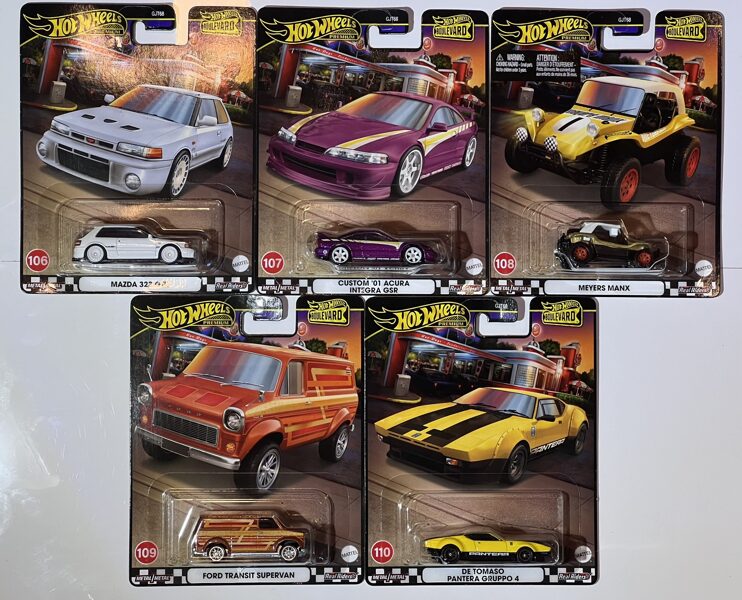 Boulevard Series ( 106-110 ) set