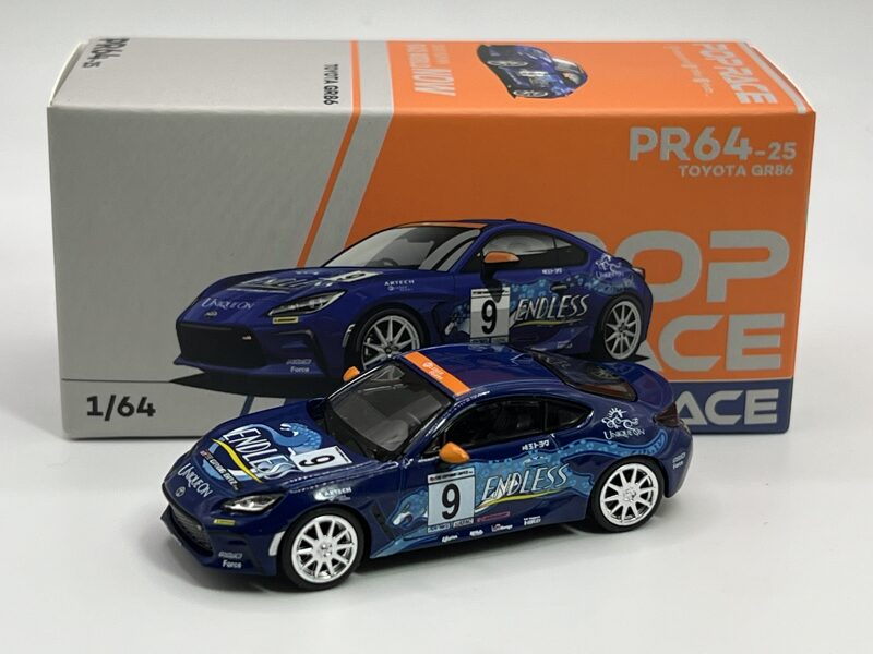 1/64 Toyota GR86 "Endless" , blue