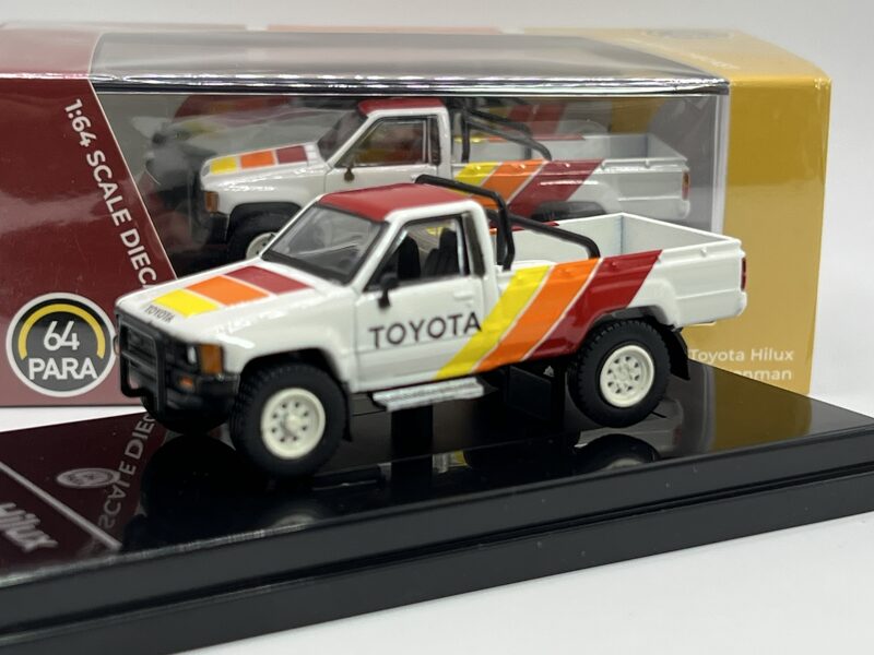 1/64 1984 Toyota Hilux single cab , white