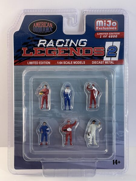 1/64 American Diorama , Mijo Exclusives , Racing Legends 2