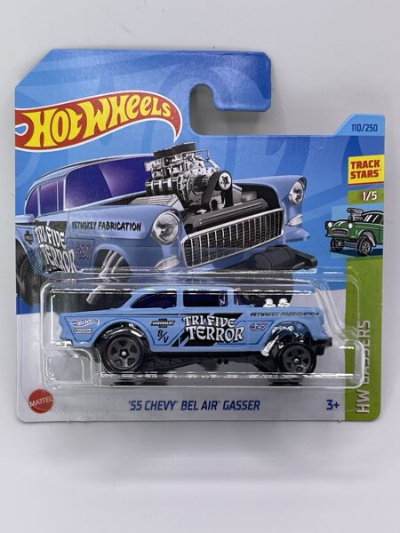 55 Chevy Bel Air Gasser , blue