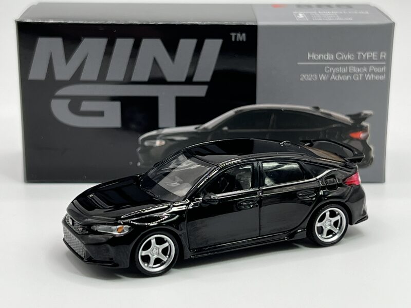 1/64 2023 Honda Civic Type R , crystal black pearl