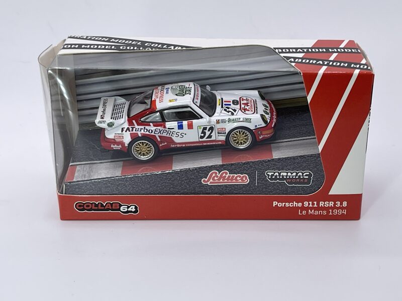 1/64 Porsche 911 RSR 3,8 , Le Mans #52 , white/red