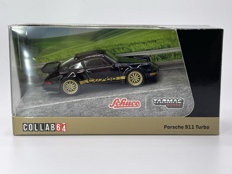 1/64 Porsche 911 (964) Turbo , black/gold