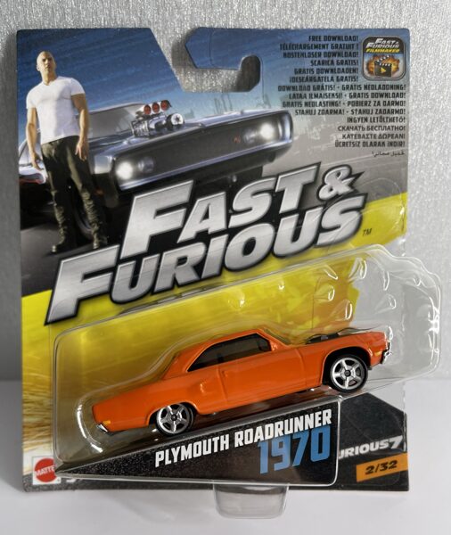 1:55 Fast&Furious Plymouth Roadrunner 1970