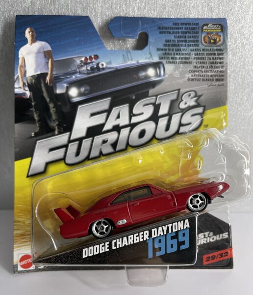 1:55 Fast&Furious Dodge Charger Daytona 1969