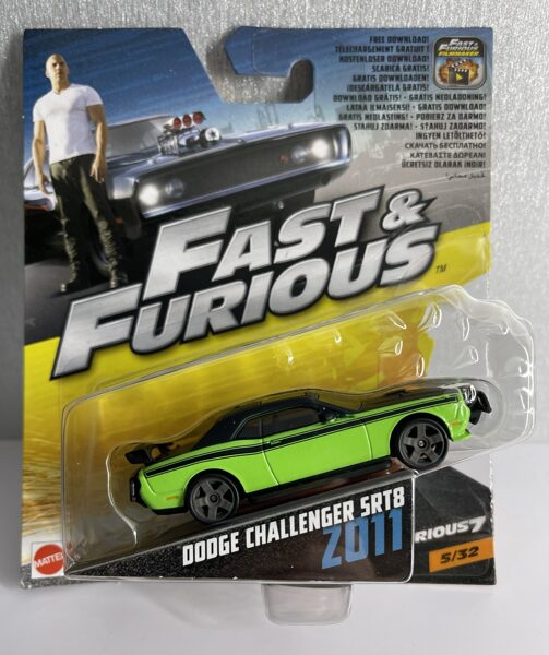 1:55 Fast&Furious Dodge Challenger SRT8 2011
