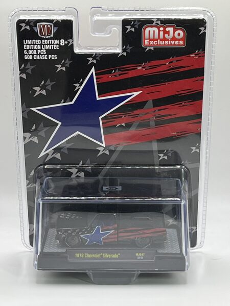 1/64 Mijo Exclusives 1979 Chevrolet Silverado Pick-up "Stars&Strip"
