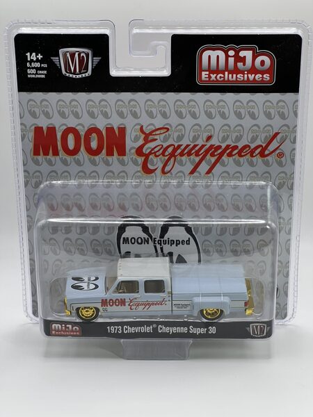 1/64 Mijo Exclusives 1973 Chevrolet Chayenne Super 30 Long Bed "Mooneyes", Chase Version