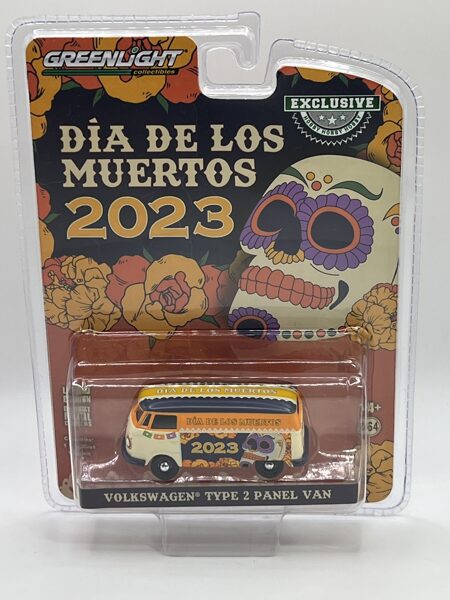 1/64 Volkswagen type 2 panel van "Dia de los muertos 2023 "