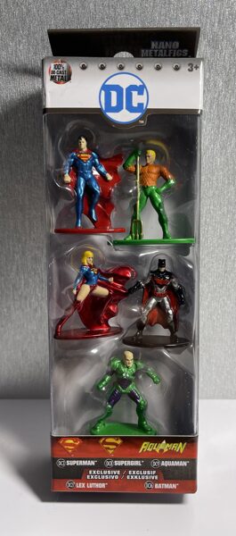 Marvel Nano figures, DC comics, 5-pack assortiment
