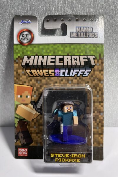Minecraft Nano figures Steve-Iron Pickaxe