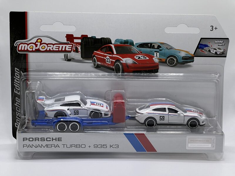 1/64 Majorette Porsche Panamera Turbo / Porsche 935 K3