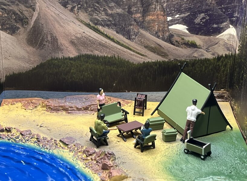 1/64 Diorama City Camp Site