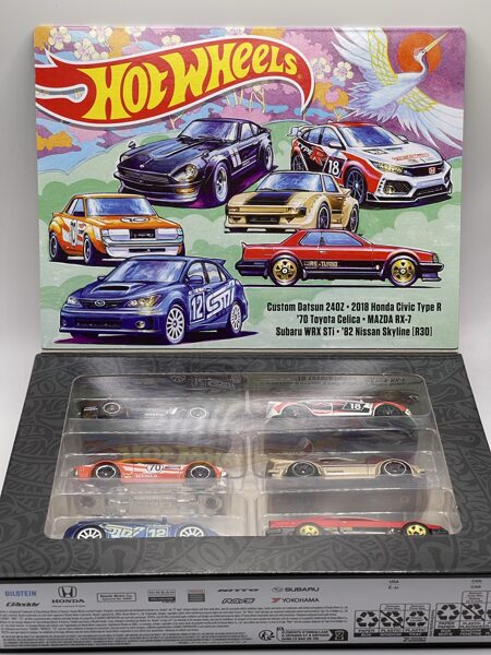 Hot Wheels Japan Themed 6-pack in Deluxe